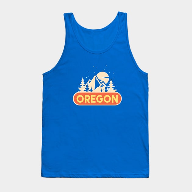 Oregon Tank Top by BVHstudio